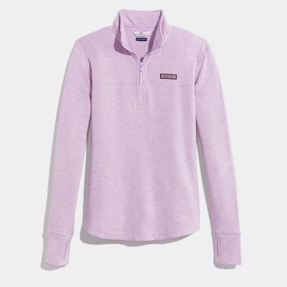 Vineyard Vines Women's Dreamcloth Shep Quarter-Zip Pullover Shirt - Picture 1 of 10